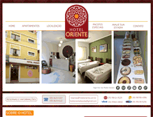 Tablet Screenshot of hoteloriente.com.br